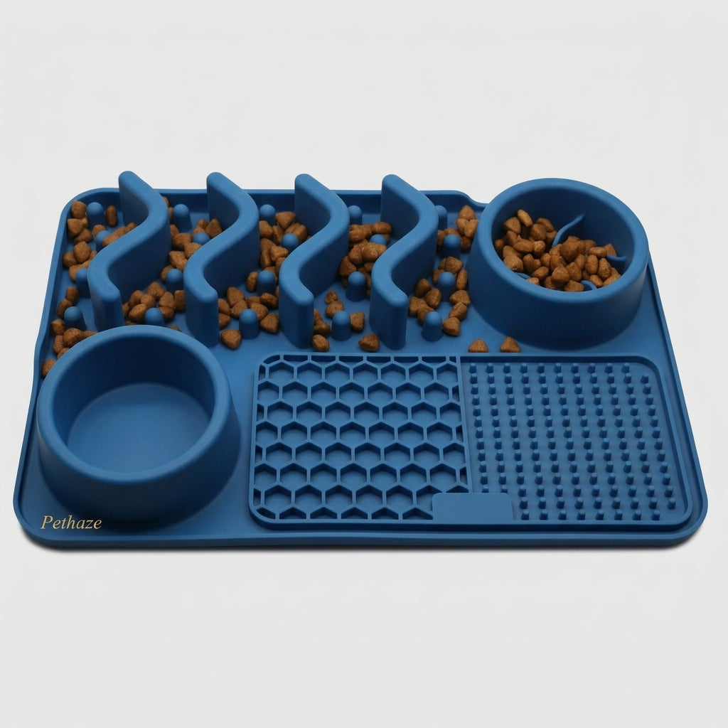 Dog Licking Mat – Slow Feeder Pad for Anxiety & Baths