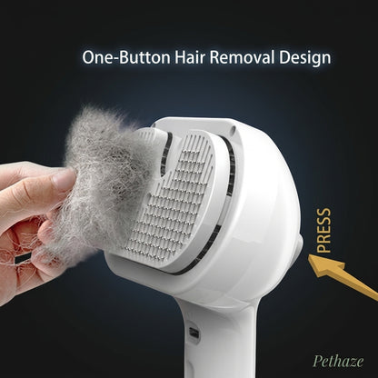 Self-Cleaning Pet Grooming Brush – Removes Loose Fur