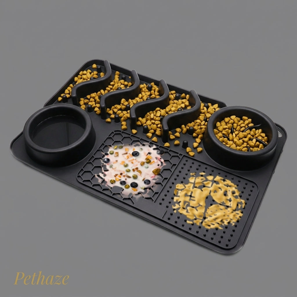 Dog Licking Mat – Slow Feeder Pad for Anxiety & Baths