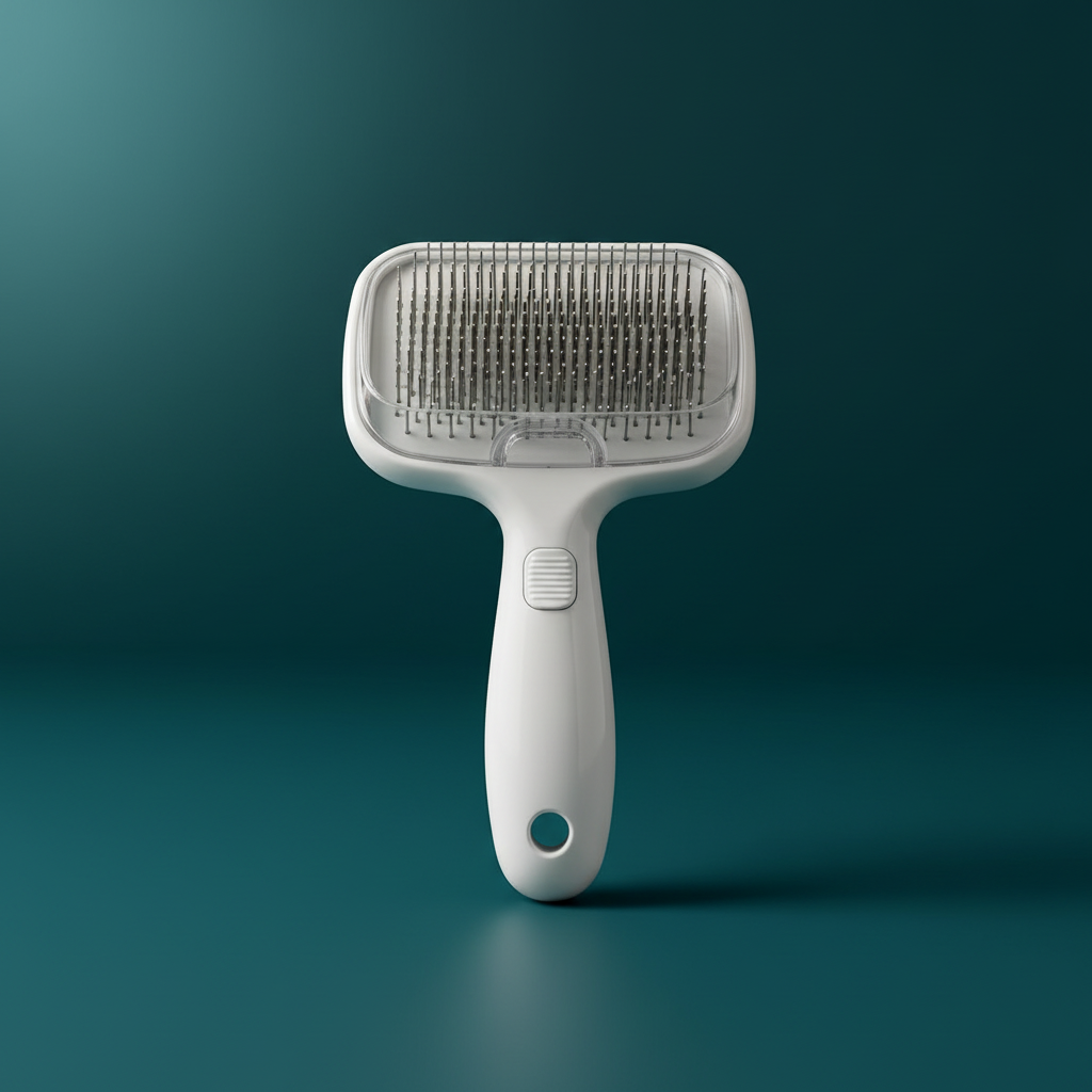 Self-Cleaning Pet Grooming Brush